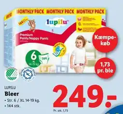 Lidl Bleer, DKK 249 tilbud