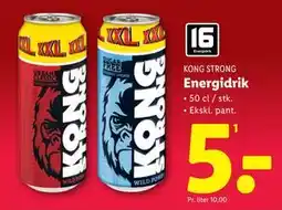 Lidl Energidrik, DKK 5 tilbud