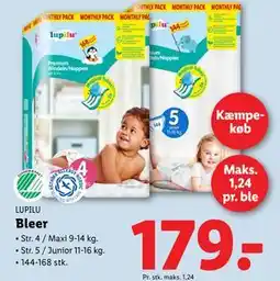 Lidl Bleer, DKK 179 tilbud
