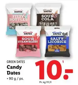 Lidl Candy Dates, DKK 10 tilbud