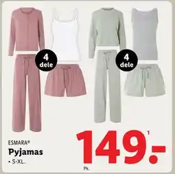 Lidl Pyjamas, DKK 149 tilbud