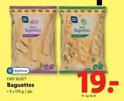 Lidl Baguettes, DKK 19 tilbud