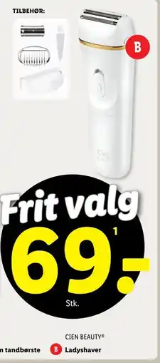 Lidl Ladyshaver, DKK 69 tilbud