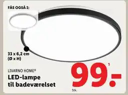 Lidl LED-lampe til badeværelset, DKK 99 tilbud