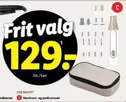 Lidl Manicure- og pedicuresæt, DKK 129 tilbud
