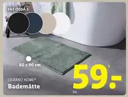 Lidl Bademåtte, DKK 59 tilbud