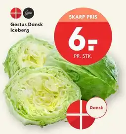 SPAR Gestus Dansk Iceberg, DKK 6 tilbud