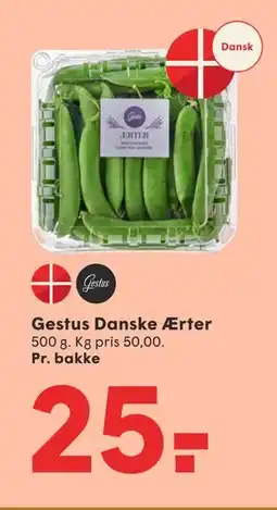 SPAR Gestus Danske Ærter, DKK 25 tilbud