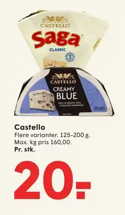SPAR Castello, DKK 20 tilbud