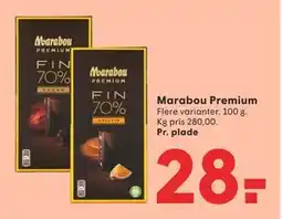 SPAR Marabou Premium, DKK 28 tilbud