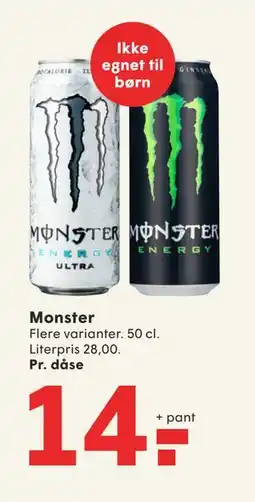 SPAR Monster, DKK 14 tilbud