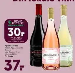 SPAR Appassinero, DKK 37, App-pris tilbud