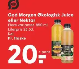 SPAR God Morgen Økologisk Juice eller Nektar, DKK 20 tilbud