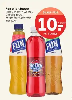 SPAR Fun eller Scoop, DKK 10 tilbud