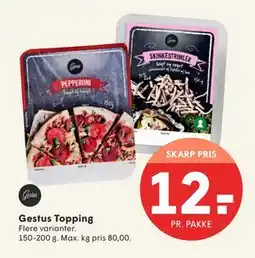 SPAR Gestus Topping, DKK 12 tilbud