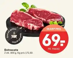 SPAR Entrecote, DKK 69 tilbud