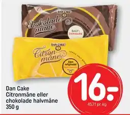 REMA 1000 Dan Cake Citronmåne eller chokolade halvmåne 350 g, DKK 16 tilbud