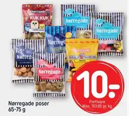 REMA 1000 Nørregade poser 65-75 g, DKK 10 tilbud