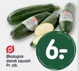 REMA 1000 Økologisk dansk sguash Pr. stk., DKK 6 tilbud