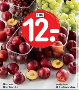 REMA 1000 Nektariner Kl. I, udenlandske, DKK 12 tilbud