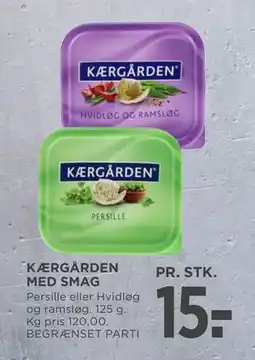 MENY KÆRGÅRDEN MED SMAG, DKK 15 tilbud