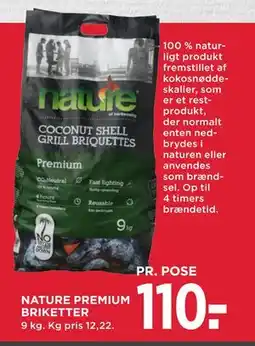 MENY NATURE PREMIUM BRIKETTER, DKK 110 tilbud
