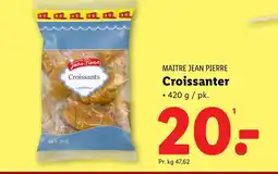 Lidl MAITRE JEAN PIERRE Croissanter tilbud
