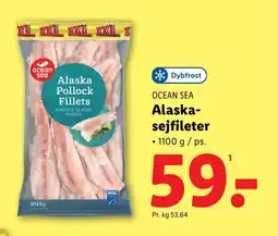 Lidl OCEAN SEA Alaska- sejfileter tilbud