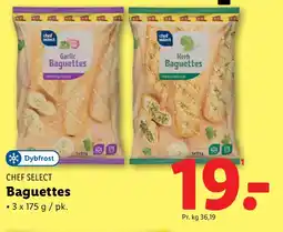Lidl CHEF SELECT Baguettes tilbud