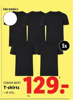 Lidl ESMARA MEN® T-shirts tilbud