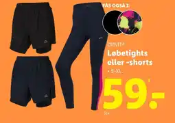 Lidl CRIVITⓇ Løbetights eller -shorts tilbud
