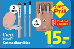 Lidl Cien Beauty Kosmetikartikler tilbud