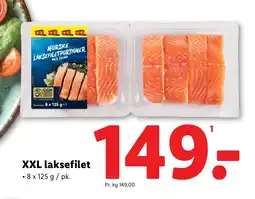 Lidl XXL laksefilet tilbud