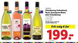 Lidl CIMAROSA Chardonnay Colombard, Rosé, Sauvignon Blanc eller Chardonnay tilbud