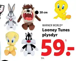 Lidl WARNER WORLDⓇ Looney Tunes plysdyr tilbud