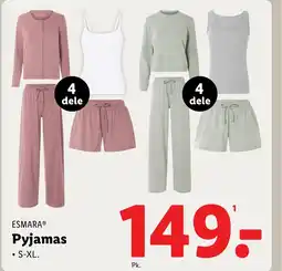 Lidl ESMARA® Pyjamas tilbud