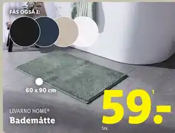 Lidl LIVARNO HOME® Bademåtte tilbud