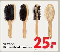Lidl CIEN BEAUTY® Hårbørste af bambus tilbud