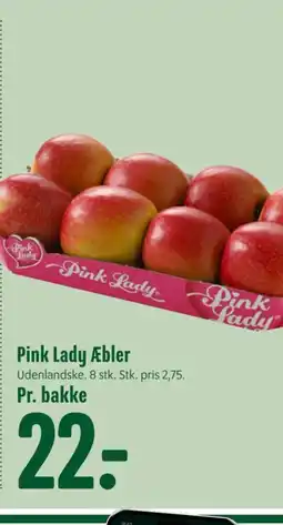 Min Købmand Pink Lady Æbler tilbud