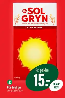 Min Købmand OTA Solgryn tilbud