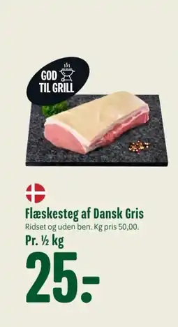 Min Købmand Flæskesteg af Dansk Gris tilbud