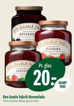 Min Købmand Den Gamle Fabrik Marmelade tilbud