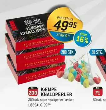 Kæmpe knaldperler