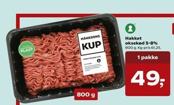 Dagli'Brugsen Hakket oksekød 5-8% tilbud