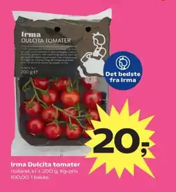 Kvickly Irma Dulcita tomater tilbud