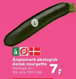 Kvickly Änglamark økologisk dansk courgette tilbud