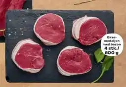 Kvickly Okse- medaljon med bacon tilbud