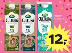 Kvickly ARLA Cultura A38 eller kefir tilbud
