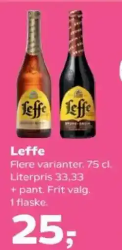 Kvickly Leffe tilbud