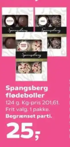 Kvickly Spangsberg flødeboller tilbud